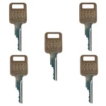 5 Case Backhoe & Skid Steer Heavy Equipment Keys-with Logo A77313 New. Price: $15.00.