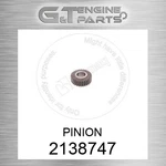 213-8747 Pinion Fits Caterpillar (new Aftermarket). Price: $72.86.