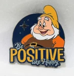 Disney Be You Pin Mystery Box - Snow White Dwarf Happy Positive New. Price: $14.00.