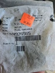 Cummins 4926565 Threaded Plug Oem Nos Free Shipping New. Price: $49.95.