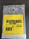 John Deere MIU13096 Gasket/ Bin New. Price: $15.00.