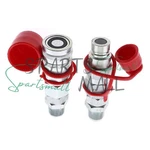 AT312876 Female Hydraulic Quick Coupler Kit For John Deere 310G 240 210K New. Price: $95.00.