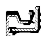 Corteco Shaft Seal, Differential 12018678B Neu. Price: $40.44.