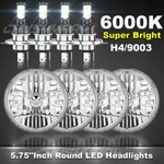 4PCS 5.75" 5-3/4" Led Headlights Hi/lo Beam For Chevy Chevelle 1964-1970 New. Price: $89.99.