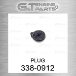 338-0912 Plug Fits Caterpillar (new Aftermarket). Price: $39.48.