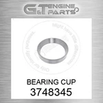 374-8345 Bearing Cup Fits Caterpillar (new Aftermarket). Price: $67.54.