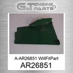 A-AR26851 Willfitpart Fits John Deere (surplus Open Box) New. Price: $93.92.