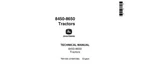 John Deere 8450 8650 Tractor TM1355 Technical Manual Pdf On Usb Brand. Price: $35.99.