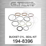 194-8396 Bucket Cyl. Seal Kit Fits Caterpillar (new Aftermarket). Price: $93.35.