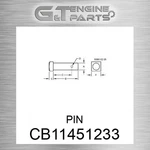 CB11451233 Pin Fits John Deere (surplus Open Box) New. Price: $179.99.