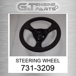 731-3209 Steering Wheel Fits Case New Holland (surplus Open Box). Price: $101.59.