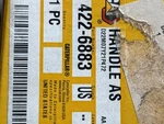 422-6883 Handle Fits Caterpillar Genuine Part New. Price: $650.00.