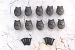 Cat Shape Cast Iron Cabinet Drawer Door Gate Knobs Vintage Handles Pull 10PCS. Price: $44.00.