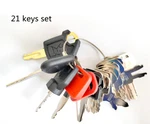 21 Keys Set For Case Komatsu Bobcat Heavy Equipment Construction New. Price: $16.50.