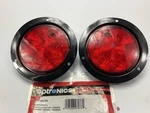 2 Optronics STL13RFBP 4" Round Sealed Stop/turn/tail Trailer Light Lamp Red New. Price: $17.95.