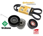 Belt Tensioner Assembly & Idler Pulley Drive Kit Oes For Volvo 3.0L 3.2L L6 New. Price: $168.52.