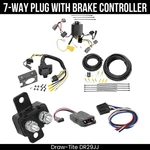 Drawtite 7-WAY Trailer Wiring Harness Kit + Brake Control For 05-14 Volvo XC90 New. Price: $329.99.