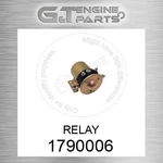 179-0006 Relay Fits Caterpillar (new Aftermarket). Price: $131.70.