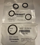Subaru Fill Plug Drain Gasket Kit 803918060 803926090 Diff Trans New. Price: $25.00.