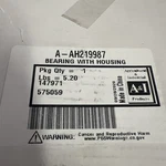 A-AH219987: Bearing With Housing New. Price: $100.00.