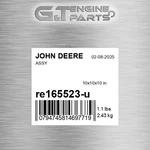 RE165523-U Assy Fits John Deere (surplus Open Box) New. Price: $359.64.