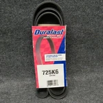 Duralast Multi-v Serpentine Belt 725K6 6PK1840 New 60425. Price: $19.99.