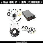 Reese Rv 7-WAY Round Trailer Wiring Harness Kit + Brake Control For 15-18 Bmw X5 New. Price: $374.99.