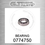 077-4750 Bearing Fits Caterpillar (new Aftermarket). Price: $39.82.