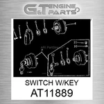 AT11889 Switch W/key Fits John Deere (surplus Open Box) New. Price: $252.18.