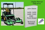 John Deere 1420 1435 1445 1545 1565 Front Mower Technical Manual See Description New. Price: $24.99.