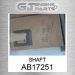 AB17251 Shaft Fits John Deere (surplus Open Box) New. Price: $188.83.