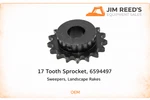 Bobcat 6594497 17 Tooth Sprocket Sweeper Landscape Rake Oem New. Price: $103.39.