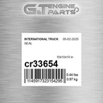 CR33654 Seal Fits International Truck (surplus Open Box) New. Price: $72.67.