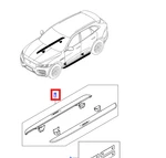 Jaguar Pace Fixed Side Steps Kit T4A11848 Genuine New. Price: $694.84.