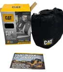 Nib Caterpillar 2-PCS Flex Fit Seat Covers For Trucks Heavy Duty CASC-2274-GR New. Price: $44.99.