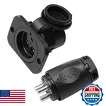 12VCPS3 70A Trolling Motor Plug & Receptacle For 3-WIRE Configuration 12V, New. Price: $59.80.