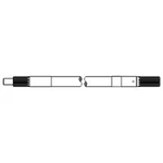 Fits John Deere Shaft Transmission Input R33927 500C (ind), 500B New. Price: $265.99.