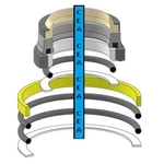 AT121500 Boom Cylinder Seal Kit Fits John Deere 444E New. Price: $106.07.