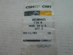 New Holland - Washer Pk 3 86508425 NHB71. Price: $17.45.