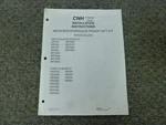 Cnh 87347870 Pickup Lift Kit For New Holland Round Balers Installation Manual Good. Price: $37.25.