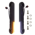 Eagle Lights Black Low Profile Fork Led Turn Signal & White Drl 2006-2023 Harley New. Price: $199.99.