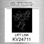 KV24711 Lift Link Fits John Deere (surplus Open Box) New. Price: $547.39.