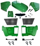 Hood/fuel Door Kit/panels Lh&rh/grills/catch/cowl Fits John Deere 4200 4300 4400 New. Price: $459.99.