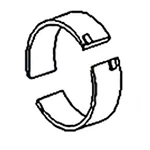 .010" Oversize Connecting Rod Bearing Journal Fits Allis Chalmers Ca 125 New. Price: $32.57.