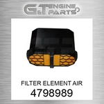 4798989 Filter Element Air Fits Caterpillar (new Aftermarket). Price: $98.95.
