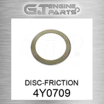 4Y0709 Disc-friction Fits Caterpillar (new Aftermarket). Price: $38.96.