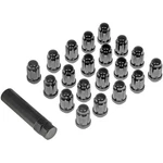 Dorman Products Spline Drive Lock Lug Nut Set M12-1.50 Black Chrome New. Price: $40.99.