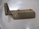 Massey Ferguson 50, Left Hand Foot Rest Used Original Good Condition #182311M1. Price: $25.00.