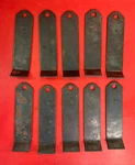 Set Of 10 Blades For Alamo/mott Fine Cut Flail Mowers. A-EF386 New. Price: $29.99.