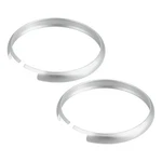 Acropix Aluminum Alloy Car Remote Key Fob Cover Shell 1.89'', Silver Tone New. Price: $16.97.